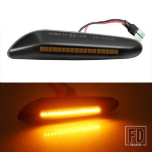 LED ウィンカーライトアンバーインジケータランプ BMW 1 シリーズ E82 E83 E88 E46 E90 E91 E92 E93 E60 E61 E84 フロントサイドマーカーランプ