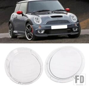 1 個ヘッドライトクリアレンズランプシェード BMW ミニ R50 R52 R53 2001-2006 ハロゲンヘッドランプシェルカバー