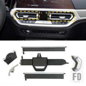 BMW G20 G21 G22 G23 G26 G28 G29 G42 G01 G02 フロントセンターコンソール A/C エアベントグリルアウトレットクリップ空調タブ