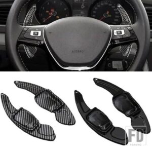 ステアリングホイールシフトパドルシフター拡張 ABS 延長フォルクスワーゲン VW ティグアンシロッコシャラン CC ゴルフ 6 トゥアレグ LAVIDA