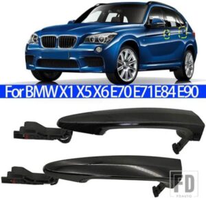車外装ドアハンドルキーレス感知ドアハンドルアクセサリーハンドル交換 BMW 3 シリーズ X1 X5 X6 E84 E70 E71 E90