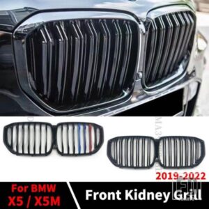 センターメッシュフロントインレットバンパーグリルレーシングキドニーグリル NEW BMW X5 G05 M F95 2019-2022