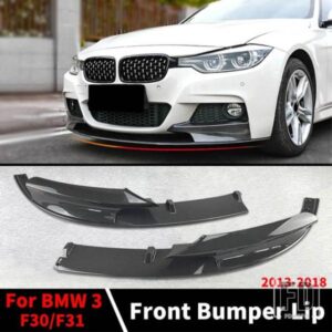 M スタイルフロントバンパーリップスプリッターあごチューニングアクセサリー BMW 3 F30 F31 328I 330I 335I 340I 320D 330D 2013-2018 エアダムトリム