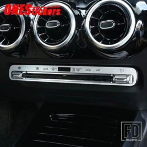 メルセデスベンツ W177 V177 W247 C118 X247 H247 2020 + カーアクセサリー中央制御空調モードボタントリムカバー