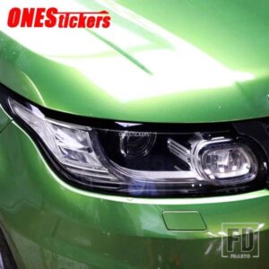 ヘッドライト TPU スモークブラックプロテクターフィルムランドローバーレンジローバー VELAR EVOQUE スポーツヴォーグ L494 L405 ディスカバリー 5