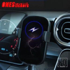 携帯電話ホルダー中央エアベントスナップマウントスタンドブラケットメルセデスベンツ C クラス W206 C200 C220 C260 C300 2022 2023 +