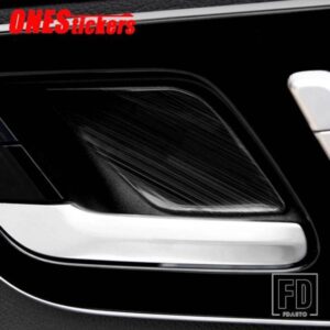 メルセデスベンツ C S クラス W206 W223 2021-23 + ステンレスカーアクセサリーインナーハンドルドアボウルカバートリムスパンコール