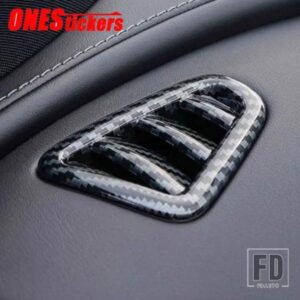 メルセデスベンツ GLC クラス X254 GLC260 GLC300 2023-2025 ABS カーアクセサリーダッシュボードサイド + B ピラーエアアウトレットベントトリムカバー