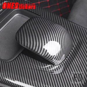カーアクセサリーセンターコンソールギアアームレストマウスシェルトリムカバーメルセデスベンツ A CLA クラス W177 V177 C118 W118 2019 2020 +