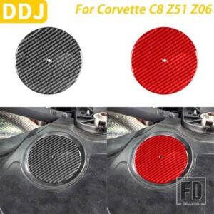 シボレーコルベット C8 Z51 Z06 カーアクセサリーカーボンエンジンコンパートメントサイドパネル装飾カバー装飾ステッカー