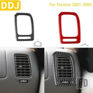トヨタタコマ 36982 アクセサリーカーボン車内副将校計器エアアウトレットトリムステッカー