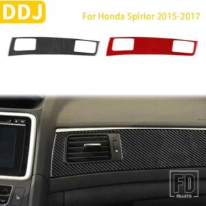 ホンダ SPIRIOR 2015 2016 2017 アクセサリーカーボン車内副パイロット計器パネルトリムステッカー装飾