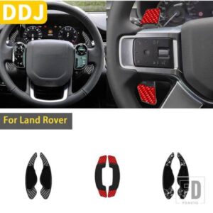 ランドローバーレンジローバースポーツオーロラ 2011-2023 アクセサリーカーボン車内ステアリングホイールパドルシフト装飾