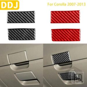 トヨタカローラ 2007-13 アクセサリーカーボンインテリア CODRIVER 収納ボックスハンドルトリムステッカー
