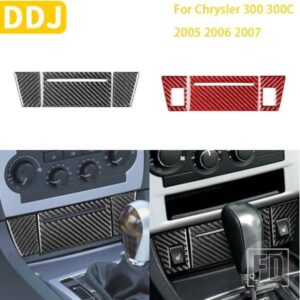 クライスラー 300 300C 2005 2006 2007 アクセサリーカーボン車内灰皿加熱トリムステッカー装飾