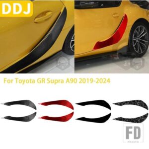 トヨタスープラ GR A90 A91 MK5 2019-2024 アクセサリーカーボン車外装ドアパネルトリムステッカー装飾