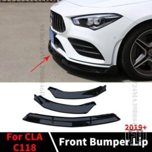 フロントバンパーリップあごチューニングアクセサリースプリッターディフューザーメルセデスベンツ CLA C118 2019-22 W118 220 260 200 180