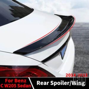 リアスポイラーウイングテールトランクブーツリップリペアメルセデスベンツ C W205 セダンと C43 C63 AMG 4 ドア 2014-2022