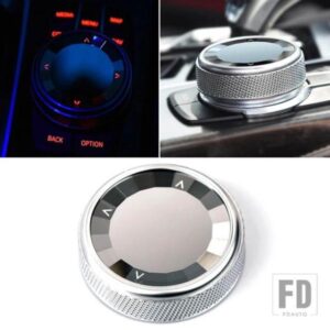 マルチメディアノブカバーマルチメディアボタンノブカバーステッカー BMW 1 3 5 7 シリーズ F20 F21 F10 F11 F07 F12 F25 F30 F34 F02