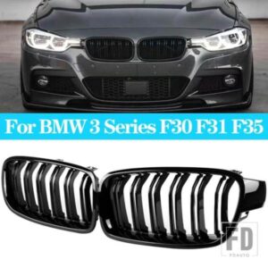 スタイリングフロントキドニーグリルデュアルスラットグリル BMW F30 F31 F35 320I 325I 328I 330D 328I 335I 320D 340I 12-18 アクセサリー