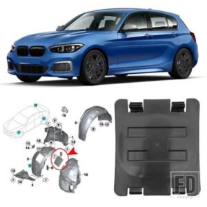 前輪アーチマッドガードフェンダーアクセスパネルカバー BMW F20 F21 22 F23 F87 F30 F31 F80 F34 F32 F82 F33 F36 51717260397
