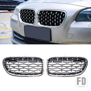 BMW 5 シリーズ F10 F11 F18 520 523 525 530I M5 フロントキドニーバンパーグリルグリルダイヤモンドスタイルレーシンググリル 10-17