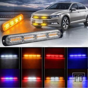 12-24V LED 車ハザード灯トラックサイドフラッシュライトテールライト自動ランプ 1 個トレーラーオートバイストロボ自動緊急灯