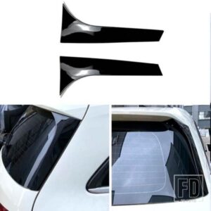 リアウィンドウサイドトランクスポイラーウイングフラップグロスブラックステッカースポイラー ABS メルセデス ベンツ B クラス B180 B200 W246 2012-2018