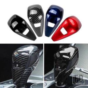 ギアシフトノブ ABS トリムハンドルカバーステッカー BMW 2 3 4 シリーズ G20 G21 X3 G01 X4 G02 G29 G22 G23 G26 F40 F44 G42 20-22