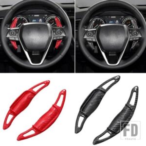 ステアリングホイールシフトパドルシフター拡張 ABS 延長トヨタカムリカローラアバロン 2019-2022 オートアクセサリー