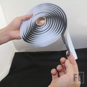 1 個 4 メートルブチルゴム接着剤ヘッドライトシーラントレトロフィット再シール HID ヘッドランプテールライトシールド接着テープドアシールアクセサリー