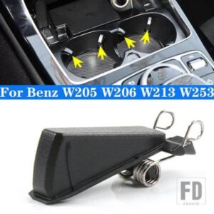 カーセンターコンソールカップホルダードリンクホルダーバックルメルセデスベンツ C E GLC クラス W206 W205 W213 W253 自動