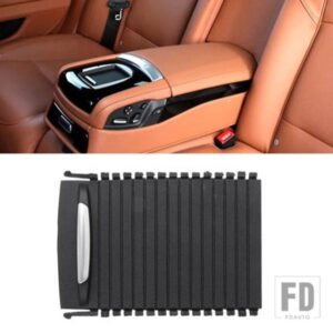 車リアアームレストコンテナ収納ローラーボックス水カップホルダーローリングカーテンカバー BMW 7 シリーズ F02 08-15 5220721753
