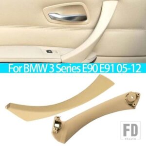 車内ドアインナーハンドルパネルプルトリムカバー BMW 3 シリーズ E90 E91 316 318 320 325 328I 2005-2012
