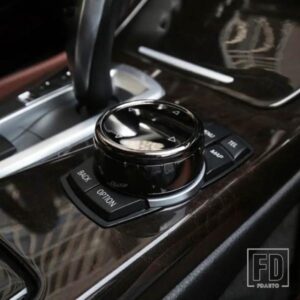マルチメディアボタンカバートリムノブステッカー BMW F10 F07 F20 F30 F06 F12 F25 1/3//5 シリーズ NBT コントローラ装飾