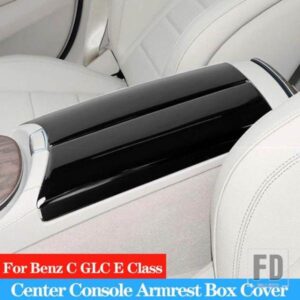 LHD 中央制御アームレスト収納ボックスパネルトリムカバーメルセデスベンツ C E GLC クラス GLC260L E300L C260L GLC300L
