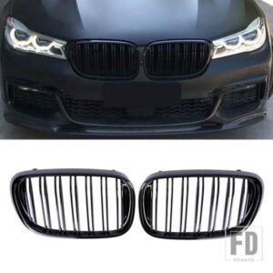 BMW 7 シリーズ G11 G12 730LI 740LI フロントグリルバンパーキドニーグリルフードレーシング GRILLS16-20 自動グリル