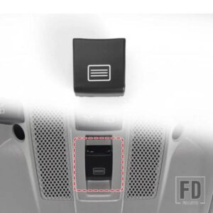 サンルーフウィンドウボタンスイッチメルセデスベンツ W156 W176 W246 AB GLA クラスライトコントロール交換用カーインテリアアクセサリー