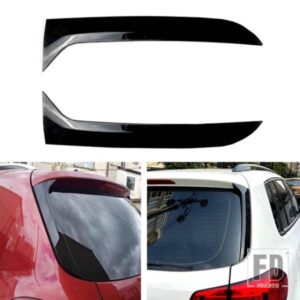 リアウィンドウサイドスポイラーカナードスプリッタートリムスポイラーの交換フォルクスワーゲン VW ティグアン MK1 2007-2016 オートアクセサリー
