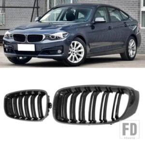 BMW 3 シリーズ GT F34 320I 328I 335I XDRIVE フロントグリルバンパーグリルレーシンググリルカーボンブラックグリル 2013-2020