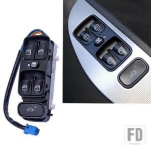 ウィンドウコントロールスイッチウィンドウレギュレータボタンスイッチメルセデスベンツ C クラス W203 C180 C200 C230 C240 C270 C280 C320 C350