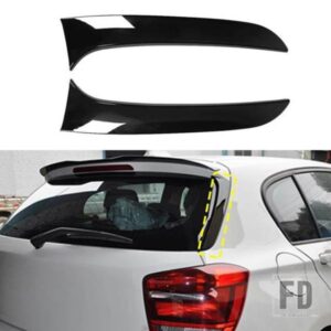 リアウィンドウサイドスプリッタートランクディフューザーカナードスポイラー ABS BMW 1 シリーズ F20 F21 116D 120I 118I M140I M135I 2012-2019