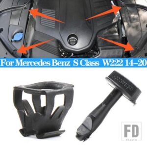 フロントキャビンフードクリップ固定バックルガスケットメルセデスベンツ S クラス W222 S320 S400 S500L 2014-2020 アクセサリー 0009982395