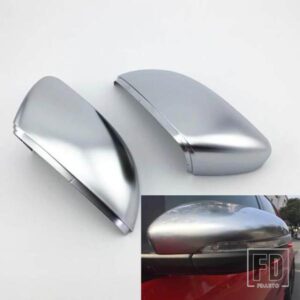 ミラーカバー VW ゴルフ MK6 VI 6 トゥーラン 2011-2015 マットクロームバックミラーカバーキャップスタイリング