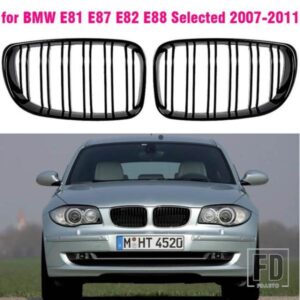 黒フロントグリルキドニー BMW 1 シリーズ E81 E87 E82 E88 BMW 128I 135I 120I 116I 116D 120D