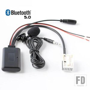 BLUETOOTH ワイヤレスアダプタステレオ AUX IN 音楽 VW ゴルフ MK5 MK6 ポロパサート RCD110 RCD210 RCD310 RCD510 RNS510