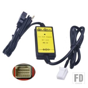 車 CD アダプター MP3 オーディオ AUX USB アダプター SD 2X6P 接続 CD チェンジャートヨタカムリカローラオーリスレクサス用