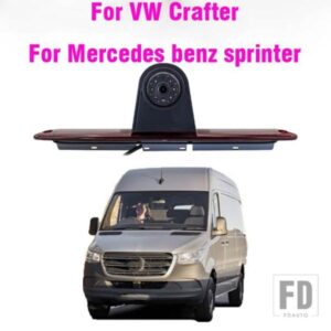 車 CCD リアビューカメラ IR LED ブレーキライトパーキングナイトビジョンバックアップメルセデスベンツスプリンター VW クラフター