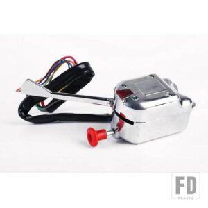 汎用ストリートホットロッドクロームウィンカースイッチフォード 12V ストリートロッドウィンカースイッチウィンカースイッチ