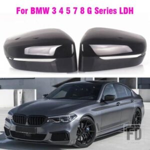 LHD カーボンサイドバックミラーカバー BMW 3 5 7 G10 G20 G21 330I 330D 340I G30 G31 530D 530I 520D 525I G32 2019 2020